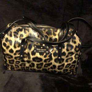 Kate spade cheetah print purse